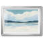 Cream Coastline II, reproduction d'art encadrée-817934606-817934609
