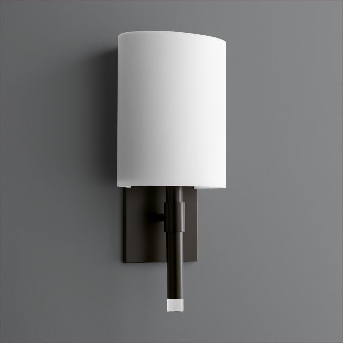 Appliquee à bras 1 lumière del Flovilla, Ancien monde, Blanc mat