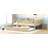 Wood Daybed With Trundle And Fence Guardrails-29033186-29033184