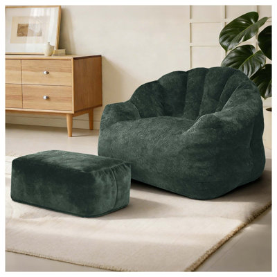 Giant Bean Bag Chair with High-Density Foam Filling