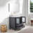 30" Modern Free-Standing Gray Single Bathroom Vanity-1780736294