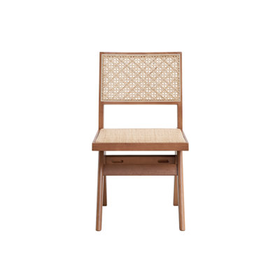 Postfield Rattan Side Chair Dining Chair 2pcs, table not included