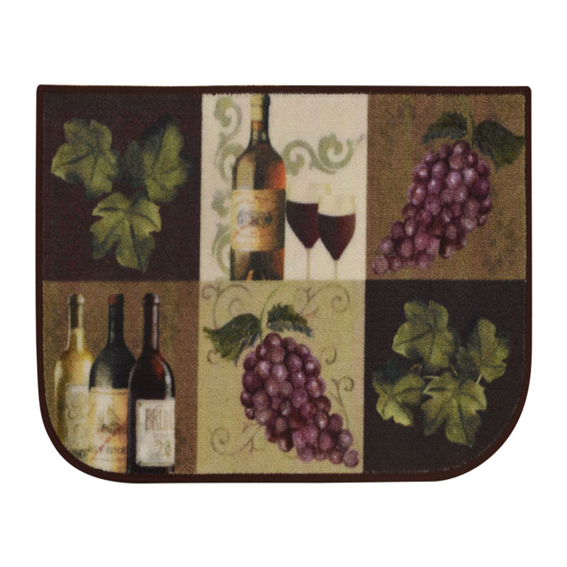 Woodham Synthetic Water Resistant Non-Skid Kitchen Mat