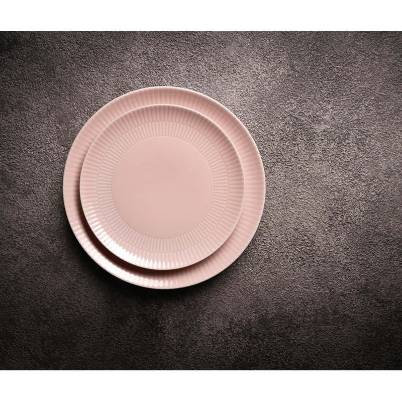 Amina 27.8cm Porcelain Dinner Plate, Pink