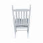 Chaise berçante en bois, sans tapis
