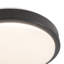 Yanis 12-in Black dimmable LED Flush Mount-932894603