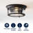 Ceballos Glass Flush Mount-1252815779