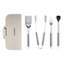 Le Creuset BBQ 4-piece Stainless Steel Tool Set with Carry Case