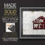 Maison à carreaux - reproduction encadrée - réversible-728740214-728740219