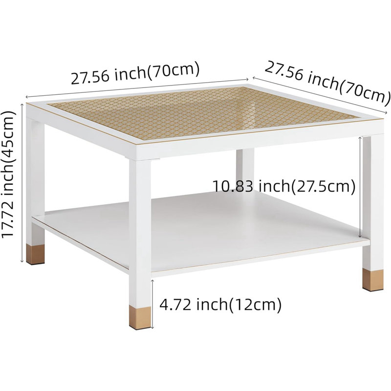 Modern Square Coffee Table