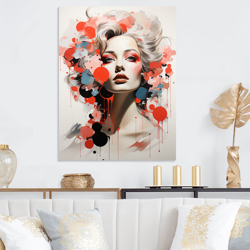 Fusion, capture de portrait de femme, art en métal, H 40 po x l 30 po x P 1,5 po