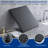 12" All Metal Rainfall Shower Head With Multi-function Handheld Sprayer Combo-126087094