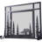 Steel Fireplace Screen