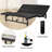 Adjustable Bed Base Frame Head And Foot Incline Quiet Motor Twin XL Size Zero Gravity (Bed)-451565453