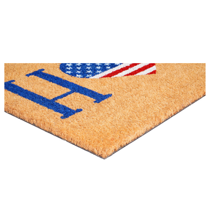 Tapis de porte intérieur / extérieur antidérapant Calloway Mills, L 17 po x L 29 po