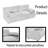 Mylena Polyester 72'' Reception Loveseat