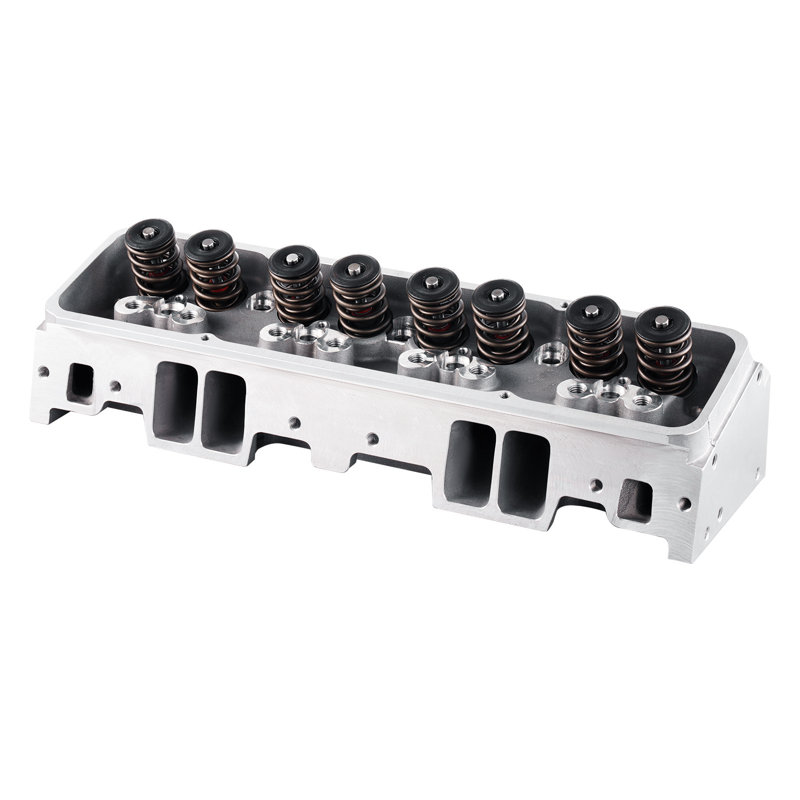 Remplacement de l'ensemble de culasse de moteur, ensemble de culasse de moteur en aluminium, compatible avec les petits moteurs de moteur de chevet, SBC 327/350/383, Corvette, Camaro, Z06