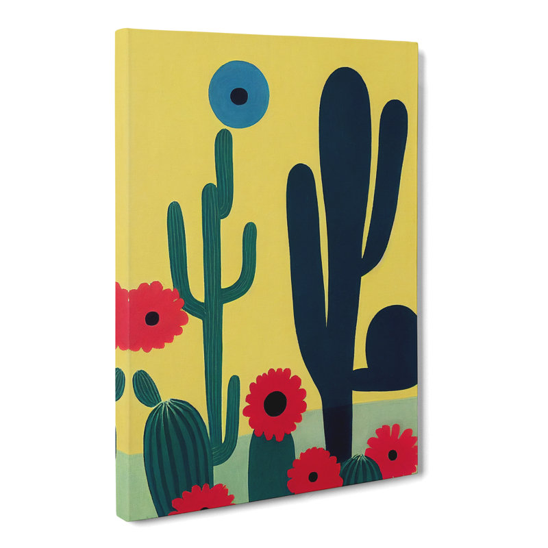Cactus Cacti Vol.3 - Wrapped Canvas, 50cm H x 35cm W x 3cm D