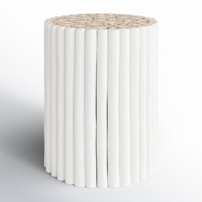 Abdera Solid Wood End Table