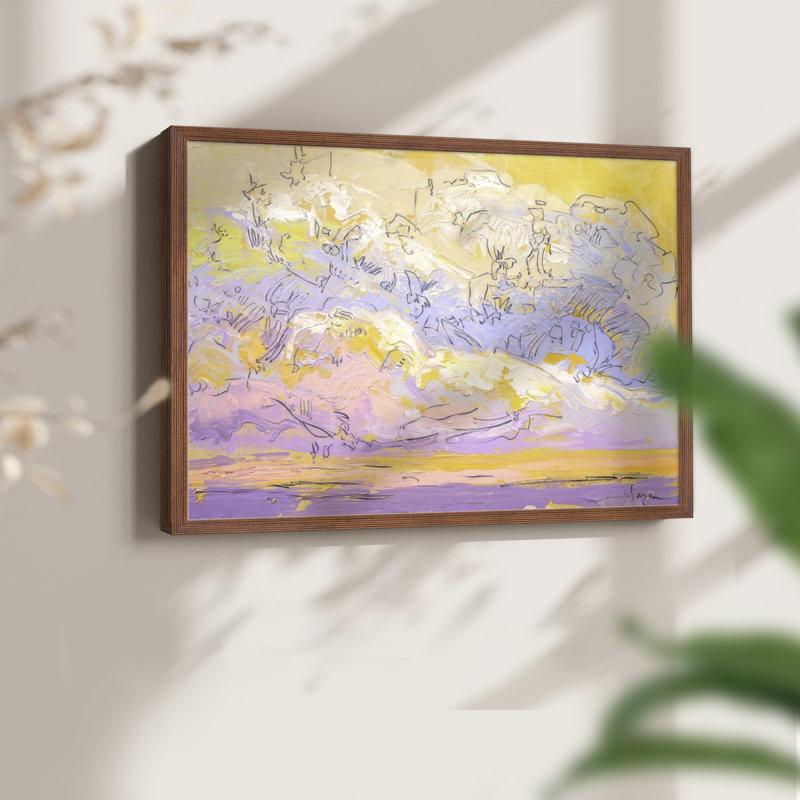 «Dreaming of You», reproduction encadrée, H 8 po x l 10 po, Noyer