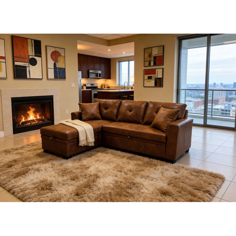 Canapé-lit modulaire avec lit gigogne