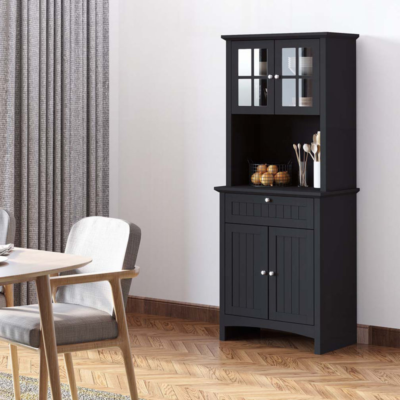 Garde-manger 64,5 po avec micro-ondes