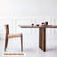 Brown Rectangular Solid Wood Dining Table-798837292