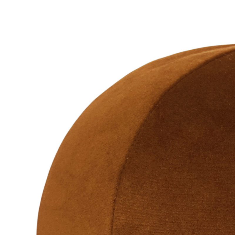 Posh Ball Circular Pillow Cover & Insert, 12"H x 12"W, Sedona