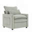 Fauteuil d'appoint rembourré moelleux 31,9 po Modern-574014057