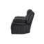 Fauteuil inclinable électrique noir 8686