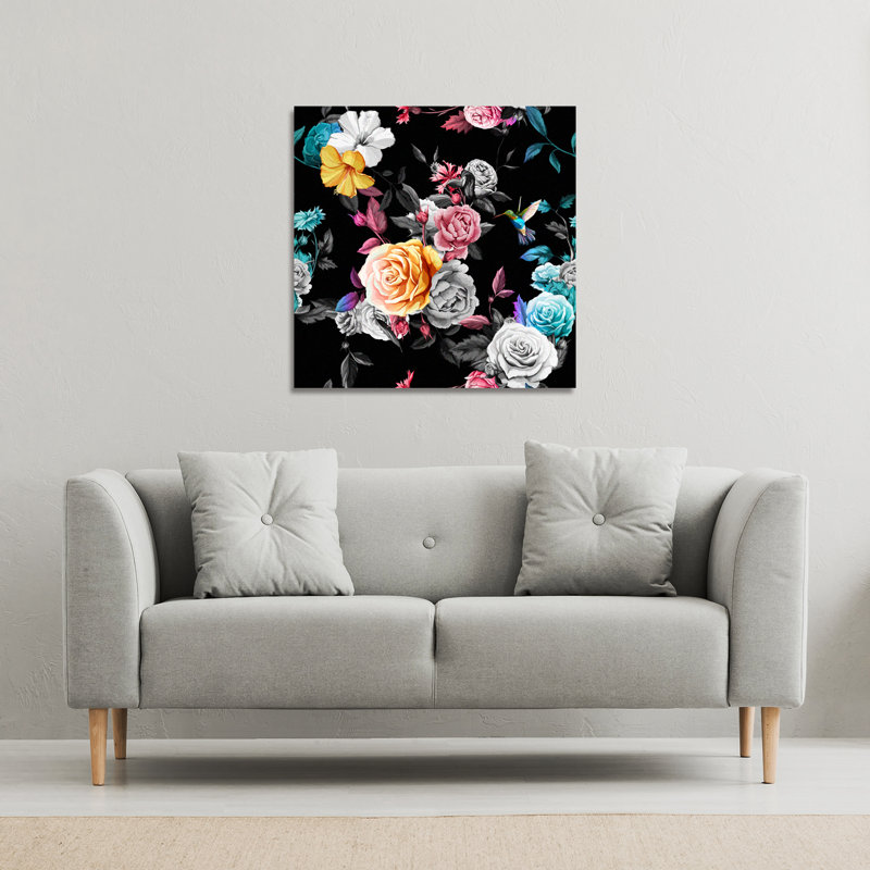 No Title by Andrew Lee - Wrapped Canvas Print, 127cm H x 127cm W