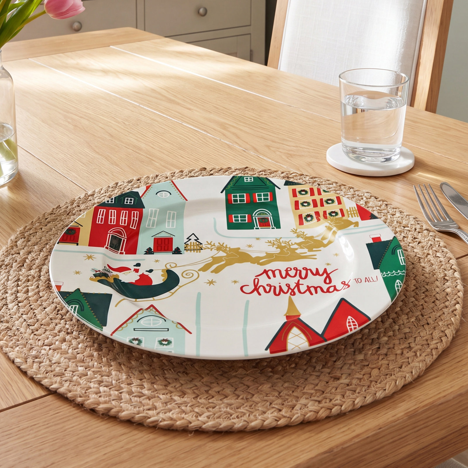 Round Ceramic Platter