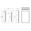 Nowthen W H Surface Framed Medicine Cabinet Mirror 2 Adjustable-1883146080