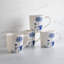 Summer Blues Handmade Porcelain Coffee Mug