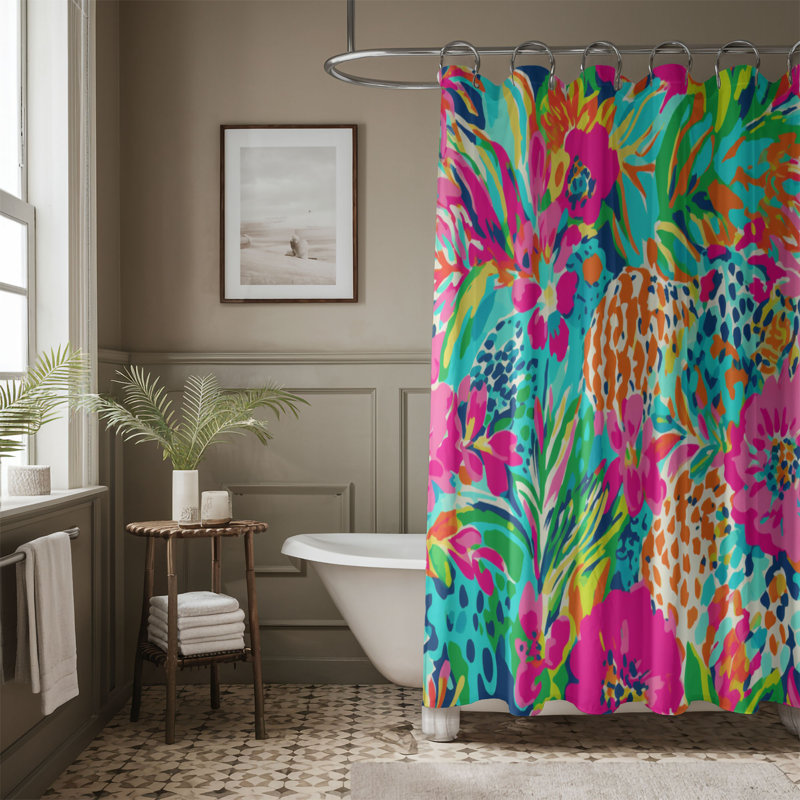 Janina Curtain, 74"H x 71"W