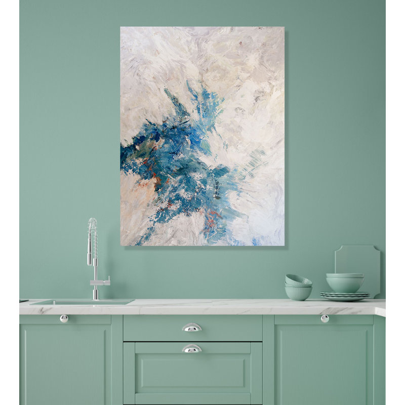 Blue Bayou - reproduction d'art sur toile, H 40 po x l 30 po x P 2 po, Unframed