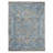 Beier Machine Made Polyester Area Rugs - Rectangle | Gray Blue | Oriental Design, Low Pile Machine Made Area Rugs for Living Room, Bed Room-200119707