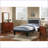 Modern Cherry Wooden 2-Drawer Nightstand for Bedroom-1857077035