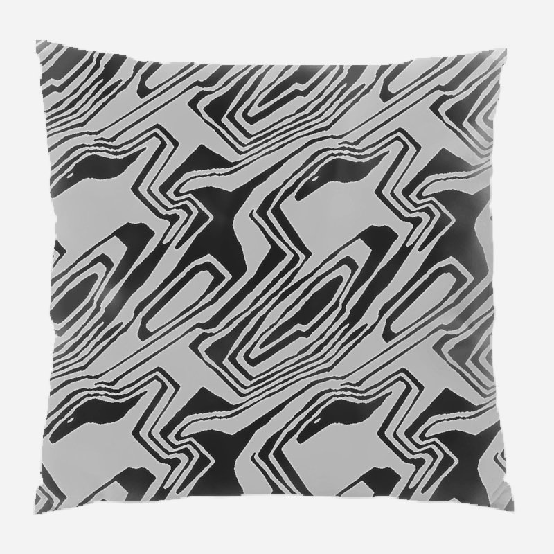 Reversible Throw Pillow, Indoor