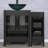  36" Single Bathroom Vanity Set with Vessel Sink, Manufactured Wood Top, Faucet, Drain-1775164742-1775164743