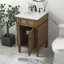 Ensemble de meuble-lavabo simple 21 po Rivers-73359959