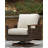Estill Swivel Wicker Outdoor Lounge Chair