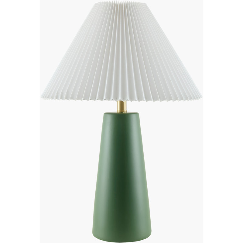 Lampe de table Vikundu, Vert foncé