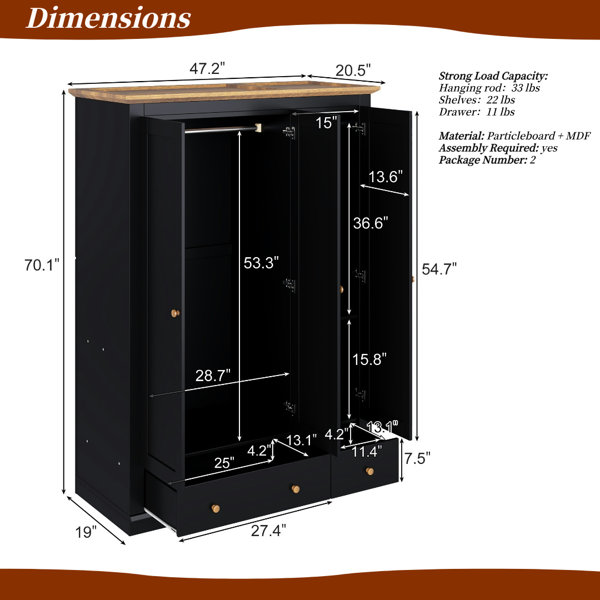 Dimensions du produit