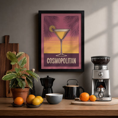 Cosmopolitan Hour Art Deco - Framed Print