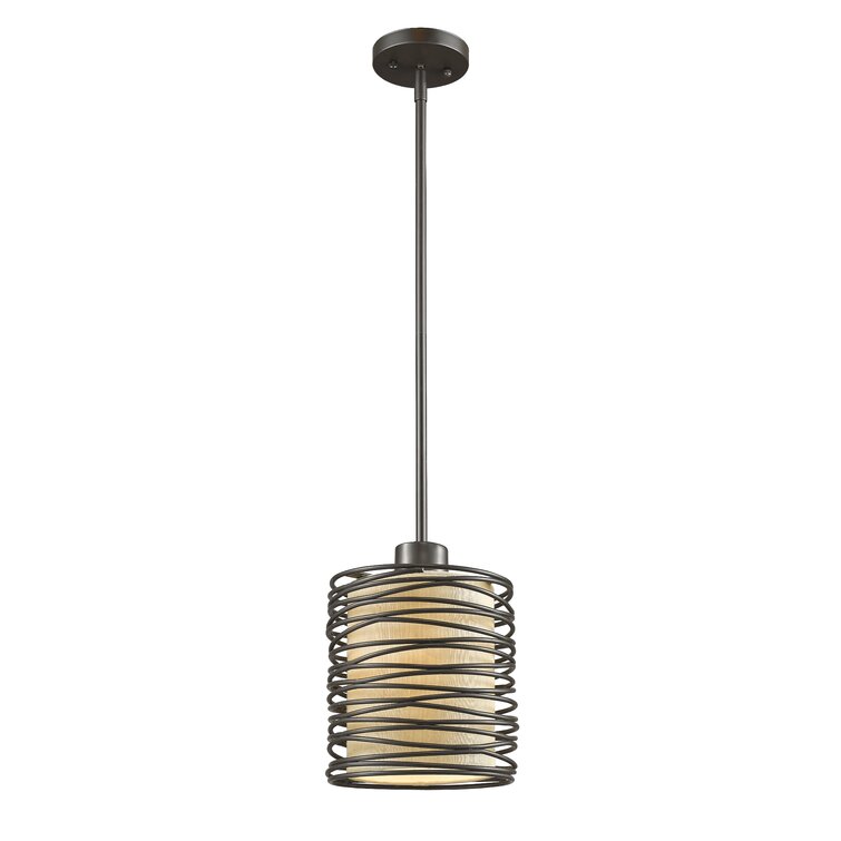 Cotner 1 - Light Bronze Single Pendant