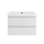 Meuble-lavabo mural simple 30 po avec plateau en résine intégré-2004338826