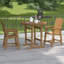Chaise de salle à manger d'extérieur Falkville-588236261