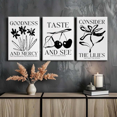3 Piece Wrapped Canvas Print