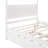Wood Canopy Bed With Trundle Bed-430650321